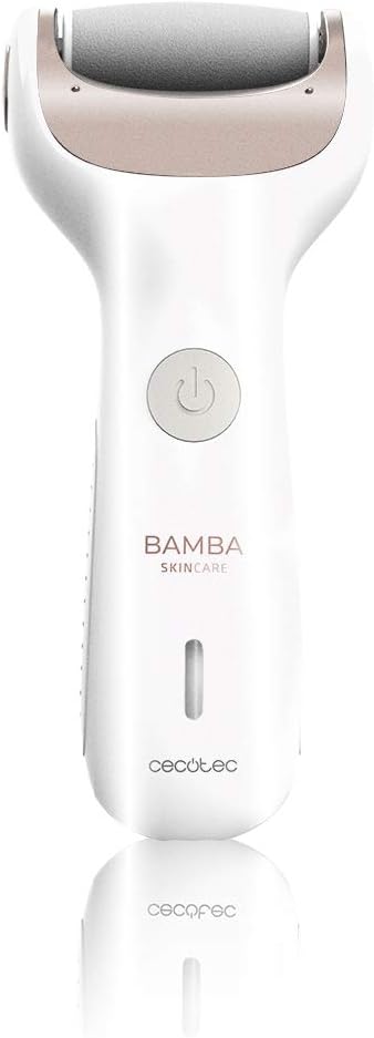 Cecotec Lima Eléctrica para Pies con Batería Recargable Bamba SkinCare Silky